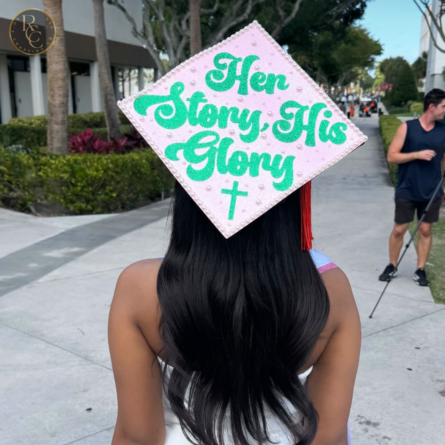 Fully Customized Graduation Cap Topper