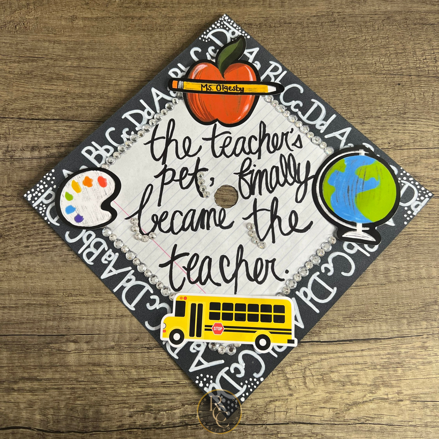 Fully Customized Graduation Cap Topper