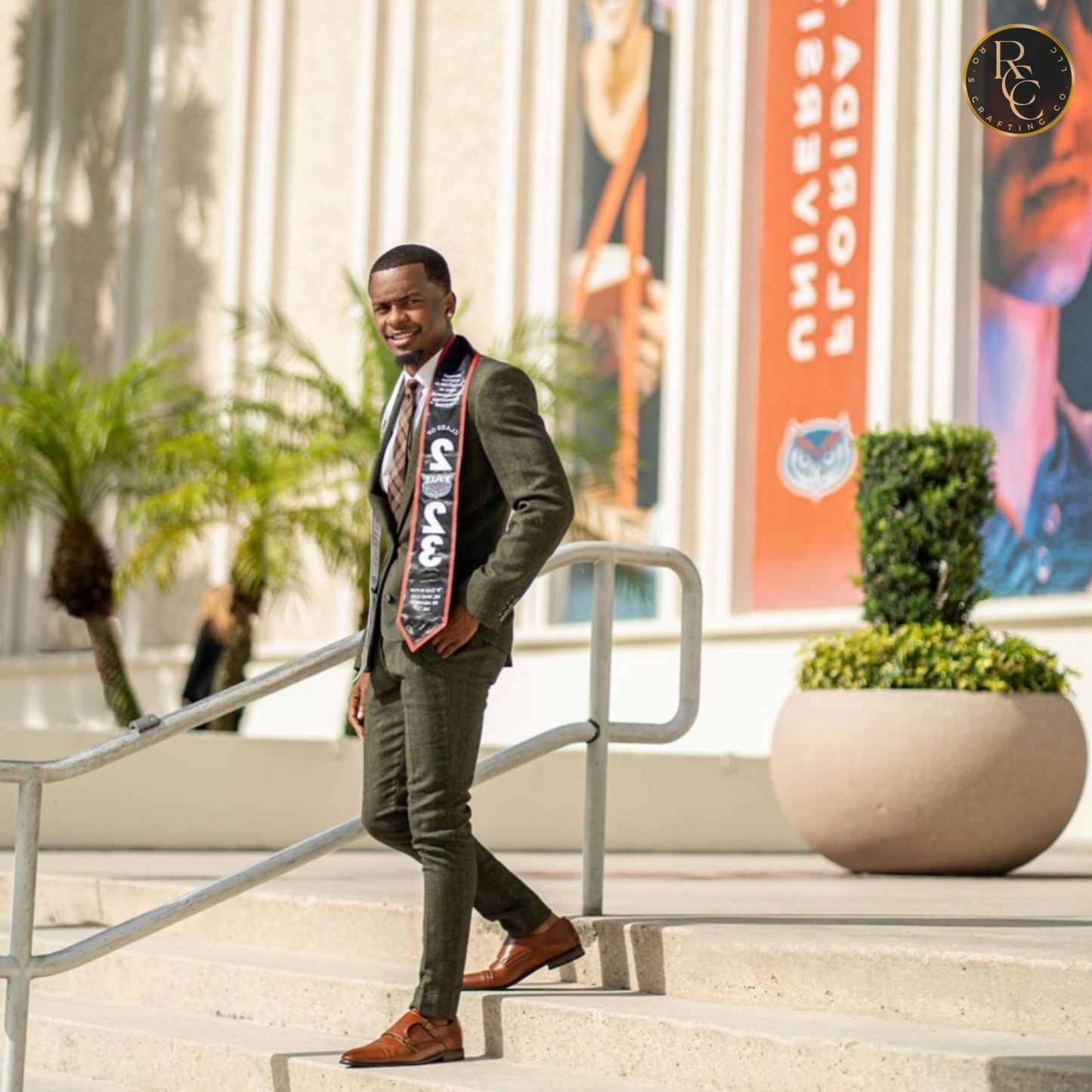 Fully Customized Graduation Stole