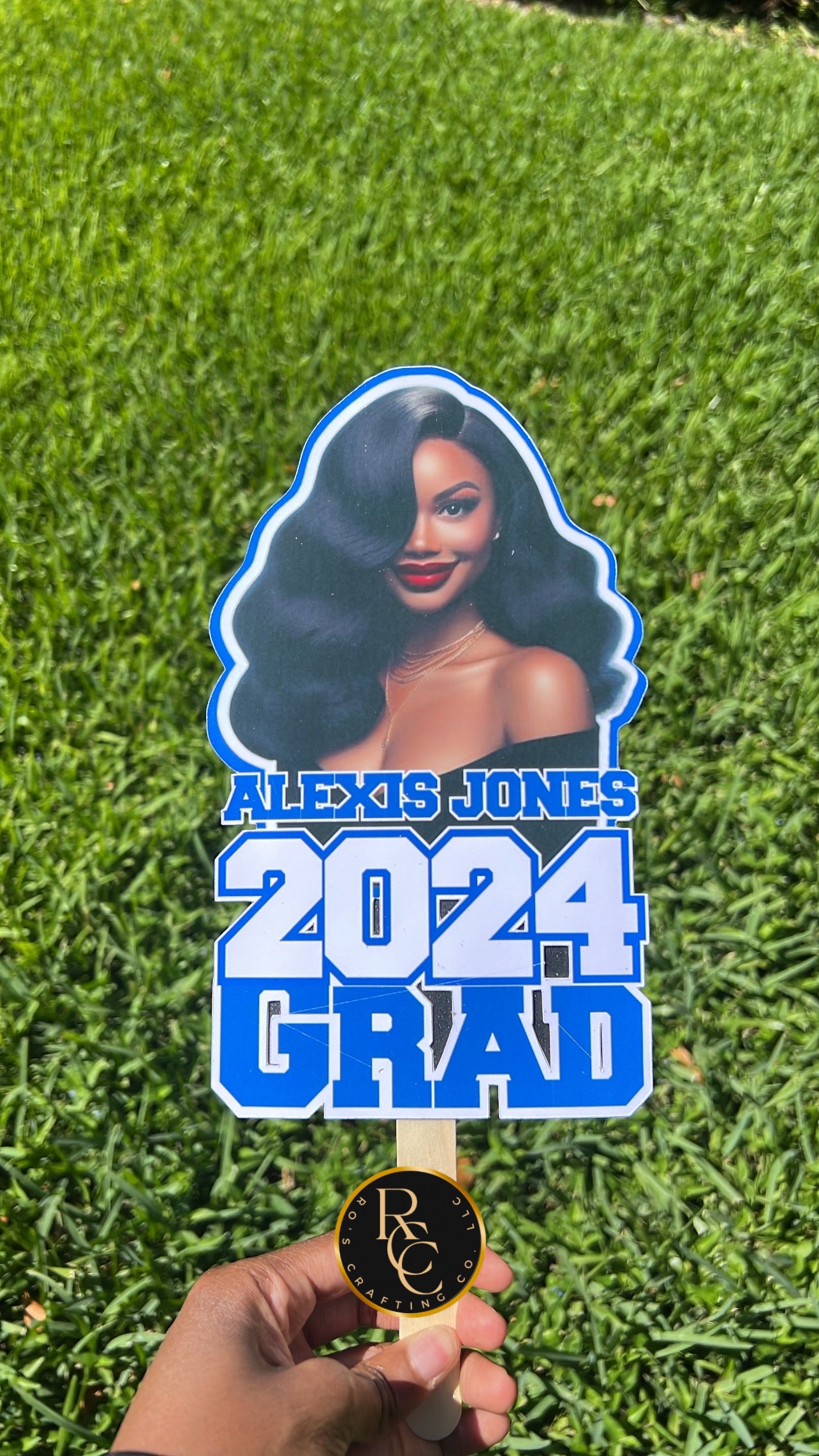 Customized Grad Fans/ Big Head Fans