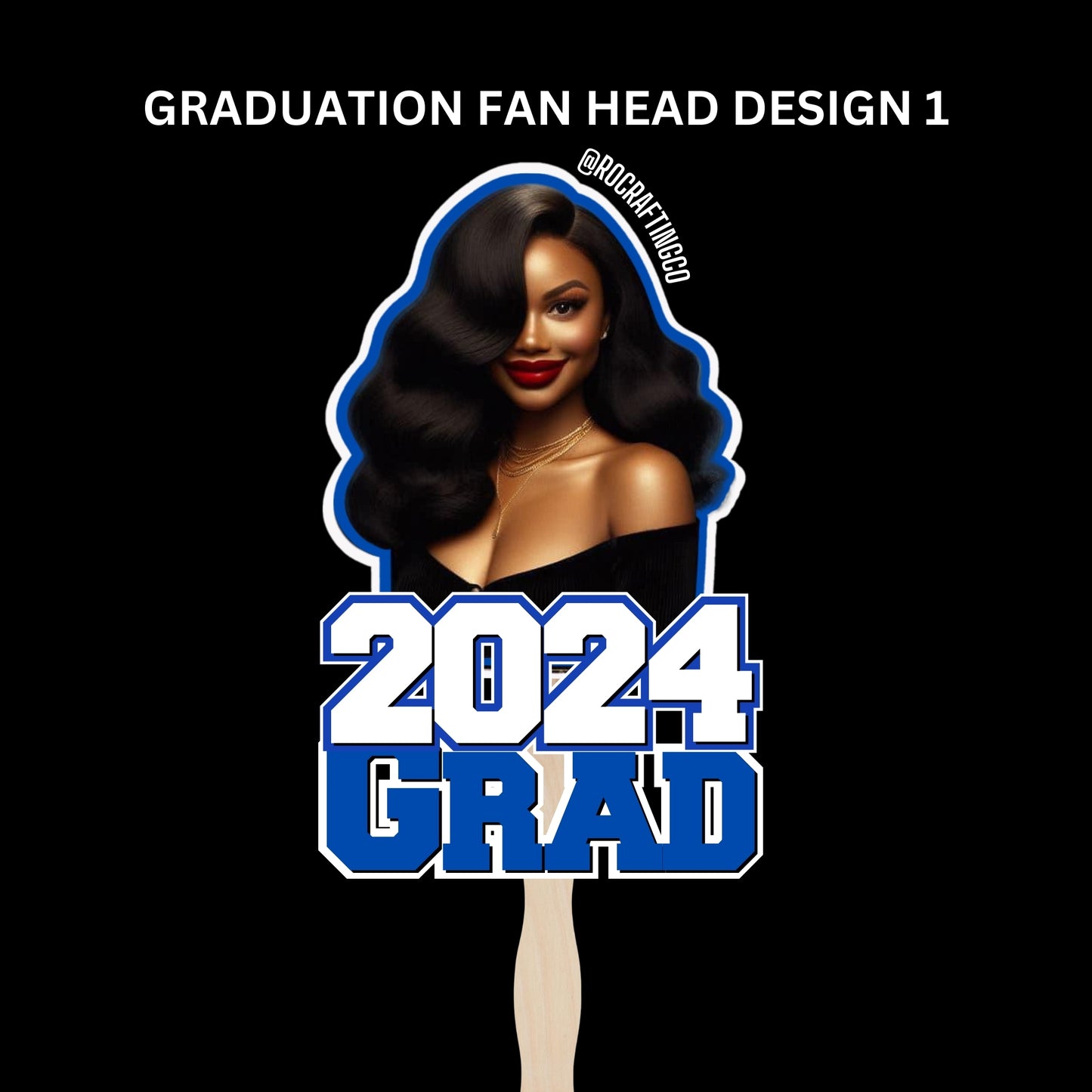 Customized Grad Fans/ Big Head Fans